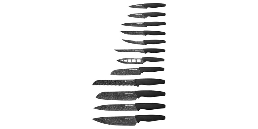 Granitestone Nutriblade 12-Piece Knife Set - $29.99 - Free shipping for Prime members - $29.99