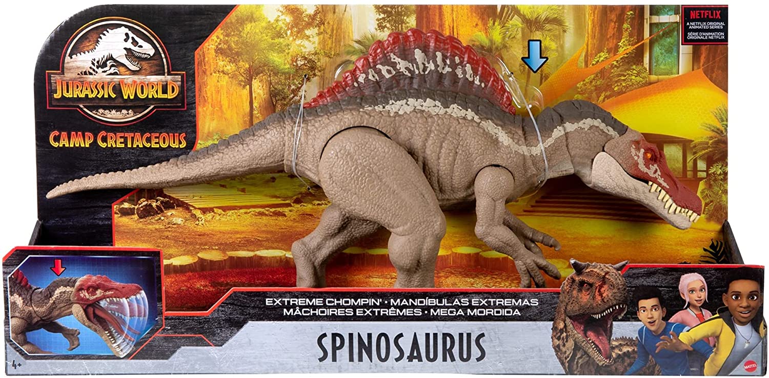 Mattel Jurassic World Extreme Chompin' Spinosaurus HCG54 - $17.99 at Best Buy