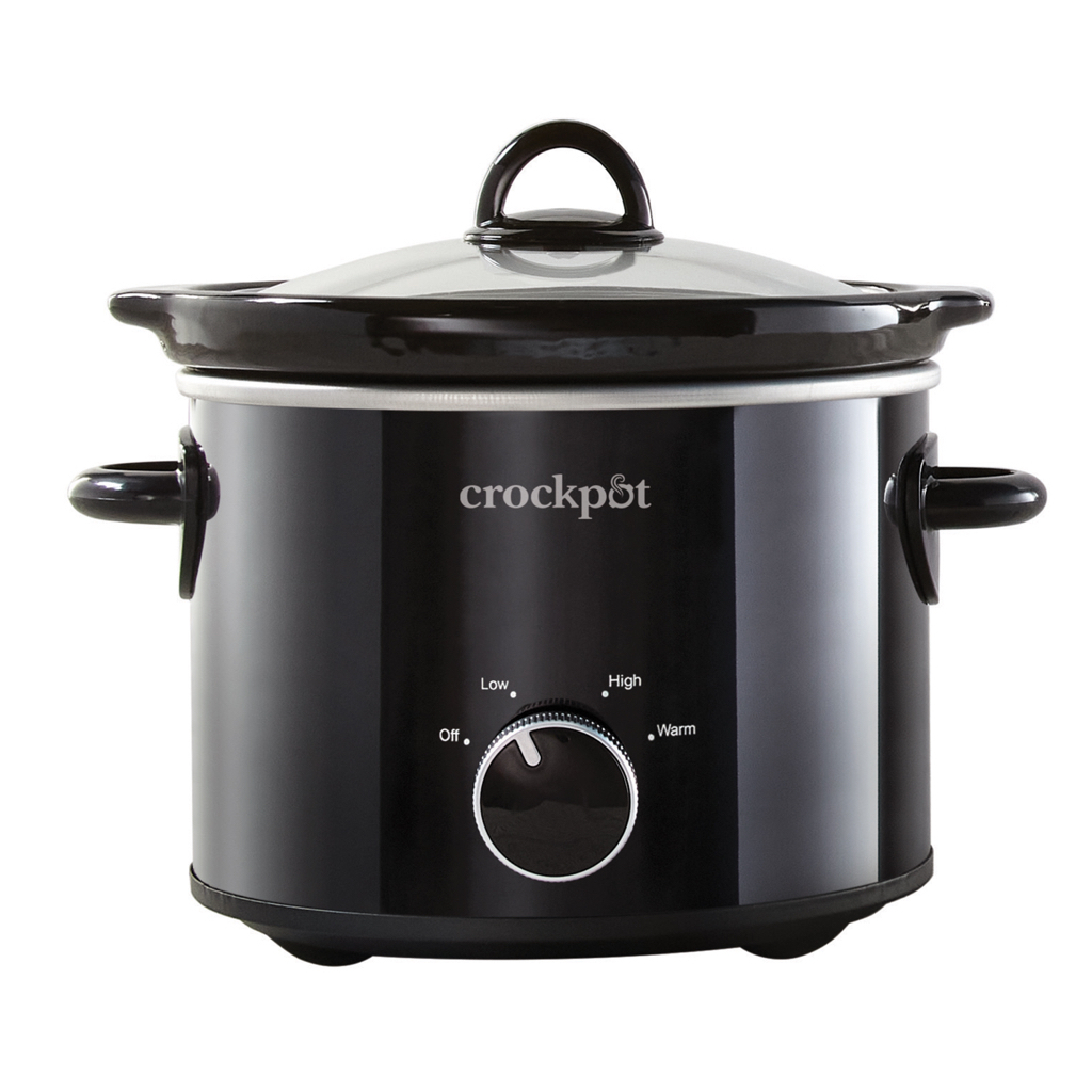 Crock-Pot 2 Quart Round Manual Slow Cooker, Black - $11.96