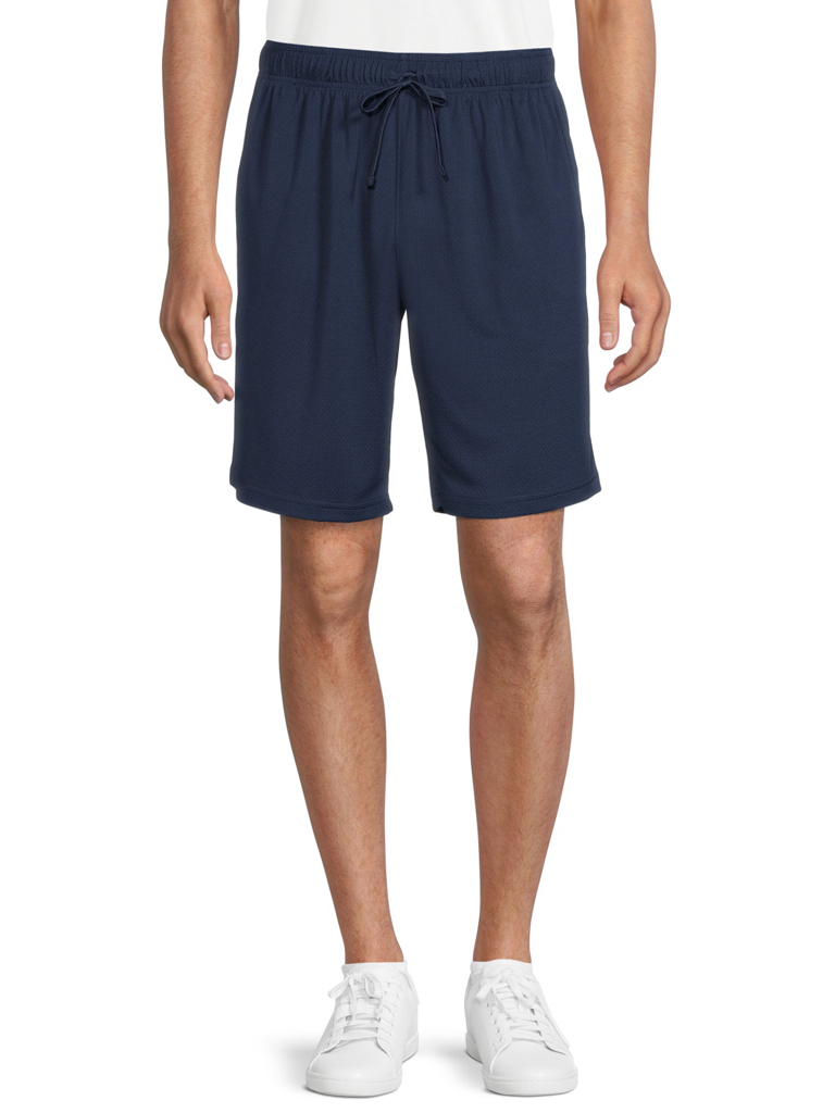Athletic Works Men's and Big Men's 9" Active Core Dazzle Shorts, Sizes up to 5XL - $5