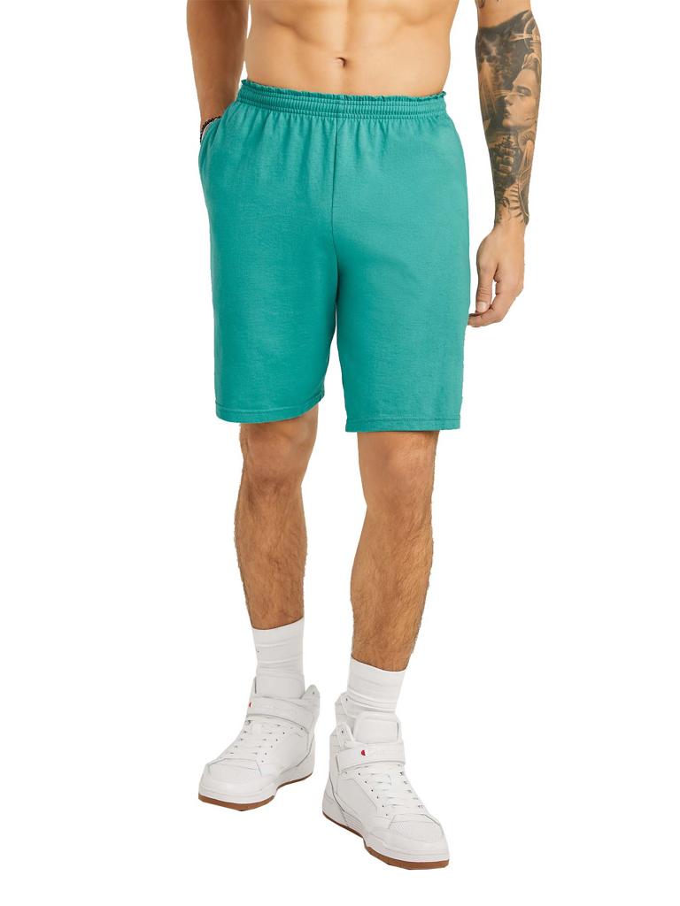 Champion Men's Authentic Cotton 9" Shorts with Pockets, up to Size 4XL - $8