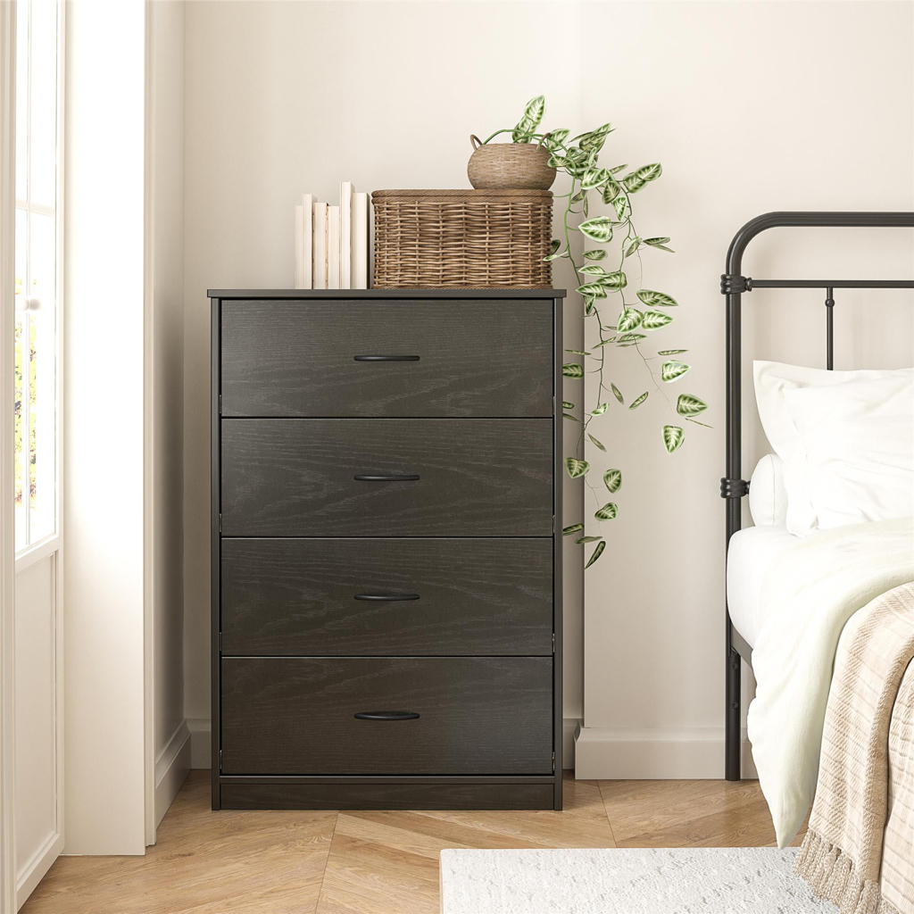 mainstays classic 4 drawer dresser