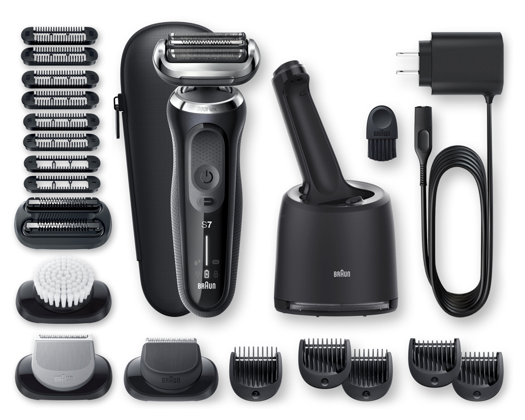 Braun Series 7 7091cc Electric Shaver for Men with Beard Trimmer, Black 119.94