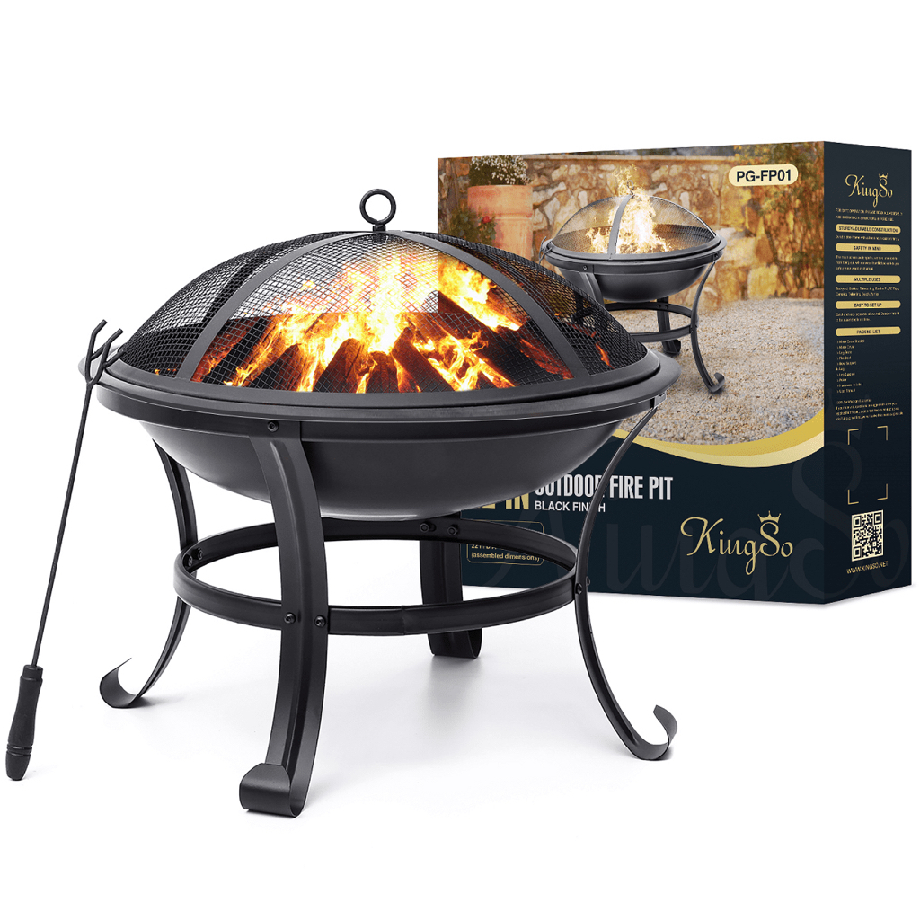 Kingso 22 In Outdoor Fire Pit