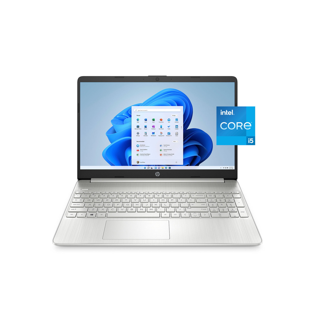 HP Pavilion Laptop: 15.6" FHD, i5-1135G7, 8GB RAM, 256GB SSD, Iris Xe
