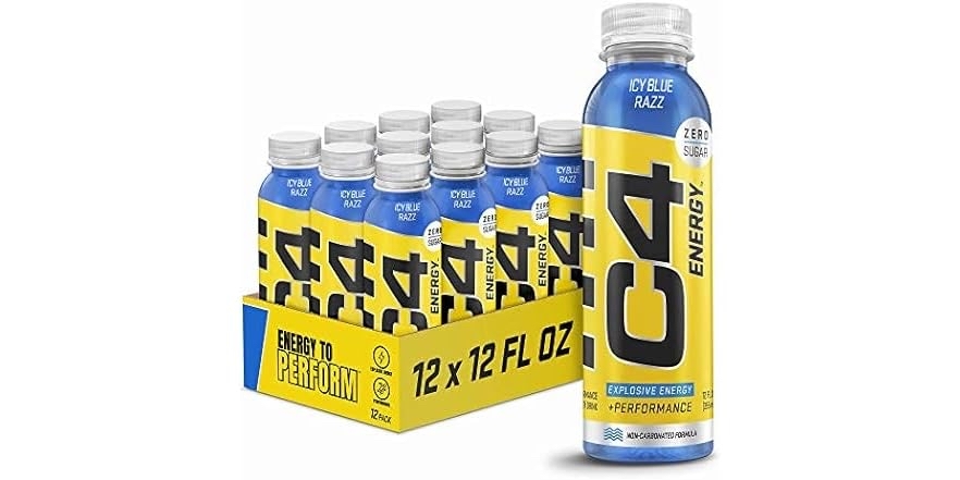 C4 Non-Carbonated Zero Sugar Energy Drink, 12-Pk - $19.99 - Free shipping for Prime members - $19.99