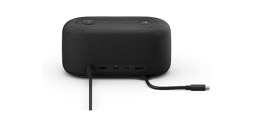 (NEW) Microsoft Audio Speaker Phone & Pass-Through Charging Dock - $34.99 - Free shipping for Prime members - $35