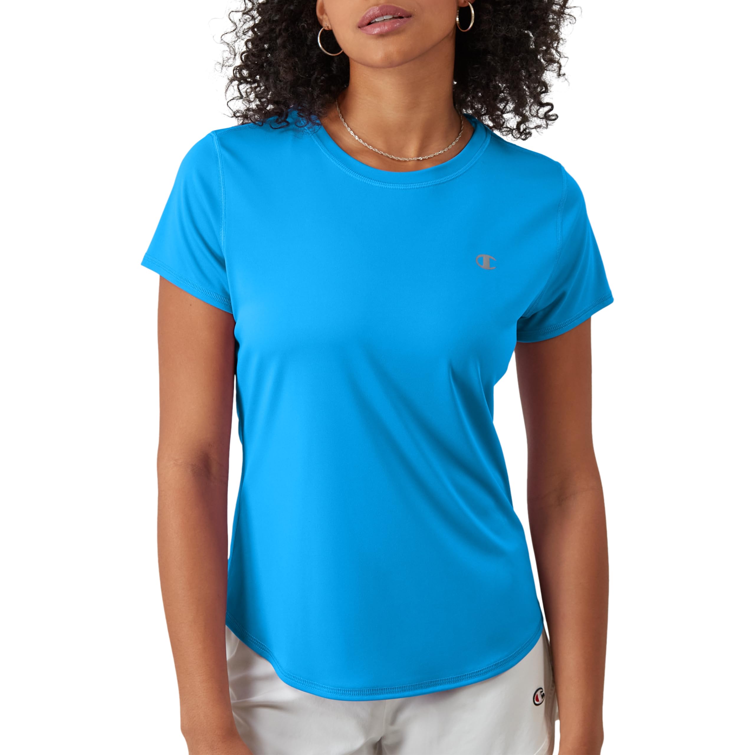 Champion Women's T-shirt, Classic Sport, Moisture-wicking T-shirt, Athletic Top for Women - $12