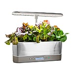 Aerogarden Harvest Elite Slim w/ Heirloom Salad Seed Pod Kit (Stainless Steel) $50 + Free Shipping w/ Prime