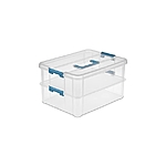 Sterilite Stack &amp; Carry 2 Layer Box - $9.99 - Free shipping for Prime members - $9.99