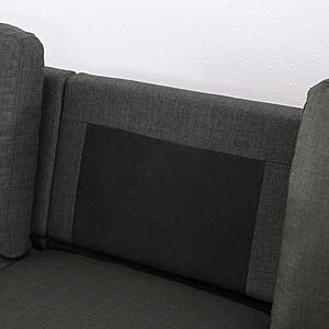 Abbyson living lincoln fabric reversible storage sectional with pullout bed new arrivals