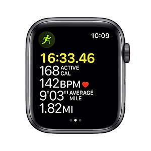 Apple Watch SE 1st Gen GPS Cellular 44mm Space Gray Aluminum
