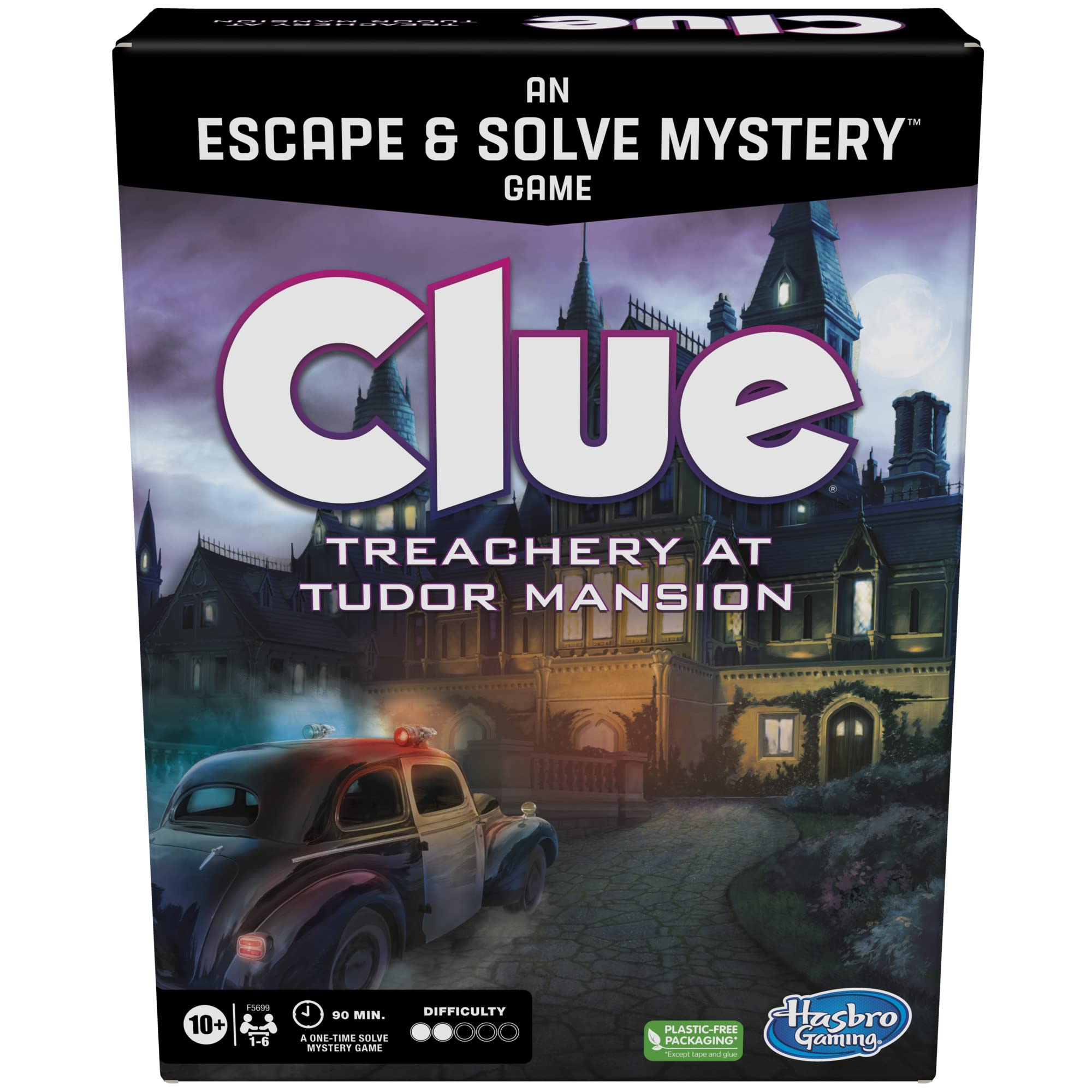 Clue: Treachery at Tudor Mansion Escape & Solve Mystery Board Game $6.76 + Free Shipping w/ Prime
