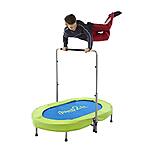 HearthSong Jump2It Fold 'n Store Indoor Trampoline (Blue &amp; Green) $54 + Free Shipping