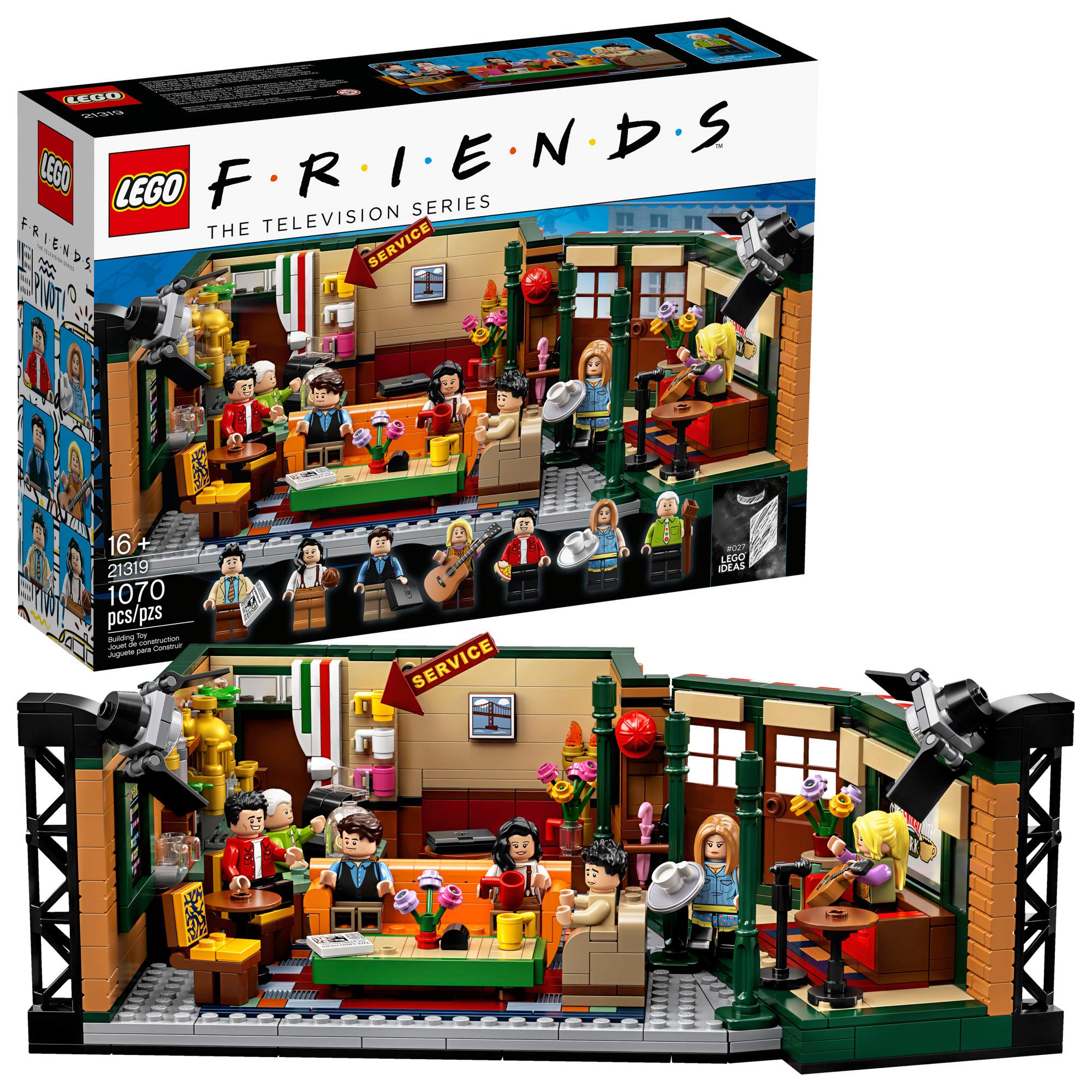 Amazon - 1070-Piece LEGO Ideas Friends Central Perk Building Set $50 + Free Shipping