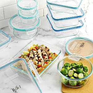 Grab a 40-piece set of Rubbermaid Food Storage Containers today for just $11