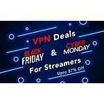 Black Friday Streaming VPN Deal: Additional Discount on 27 Months Plan, Now $1.32/Month