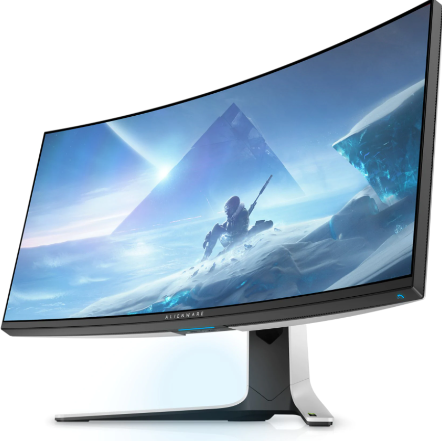 Alienware 38 CURVED UWQHD 3840 x 1600 GAMING MONITOR - AW3821DW -450 cd/m² 95% P3, 144hz, Nano IPS, 2300R, G-sync Ultimate- $1,282.49 at Dell