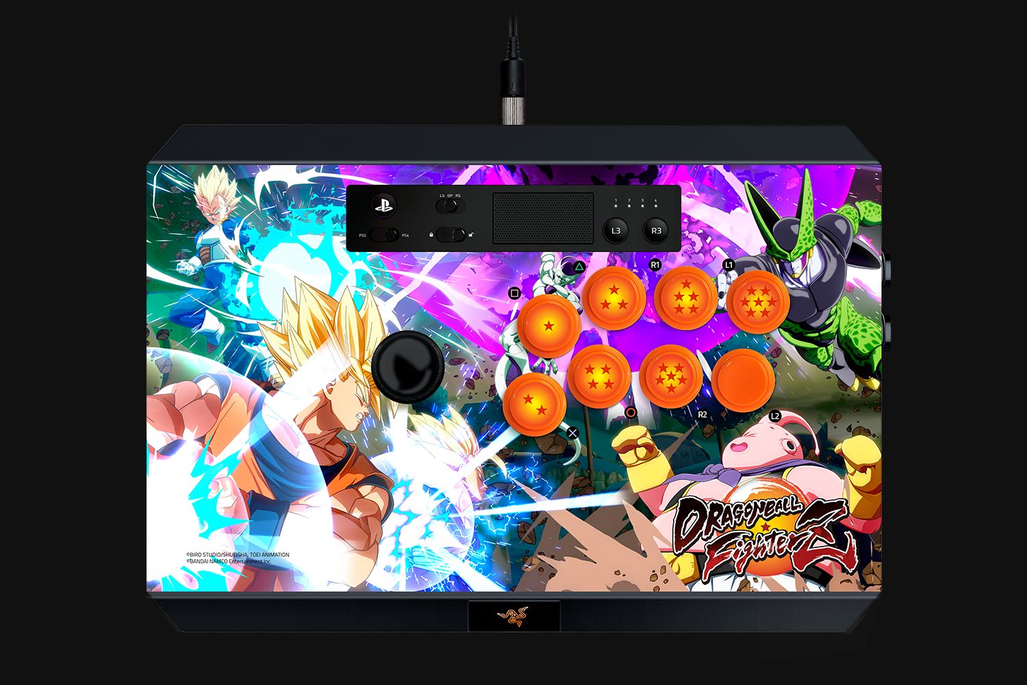 Razer Panthera Dragon Ball Fighterz Edition Arcade Stick Ps4 Ps3