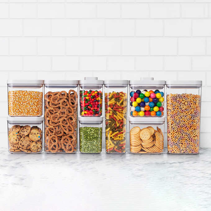 OXO SoftWorks POP Food Storage Containers, Set of 8
