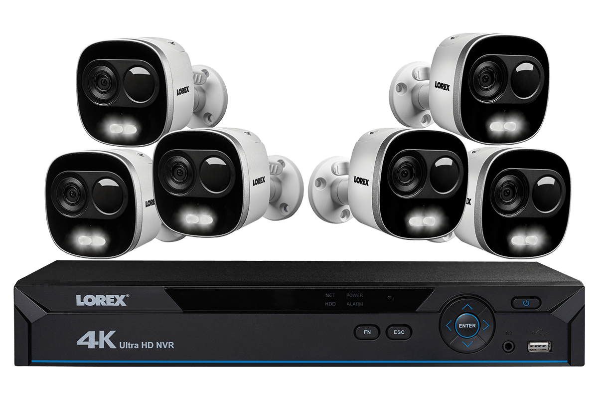 New Lorex security camera system at 