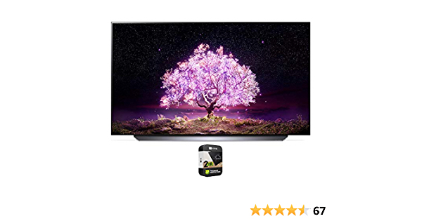 LG OLED65C1PUB 65 Inch 4K Smart OLED TV with AI ThinQ 2021 Model Bundle with Premium 2 Year Extended Protection Plan  from Beach Camera - $1992.14 after 5% coupon - $1992.14