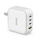 ZIKE 100W GaN USB-C 4 Ports Wall Phone Charger Z310 $37.99 Shipped