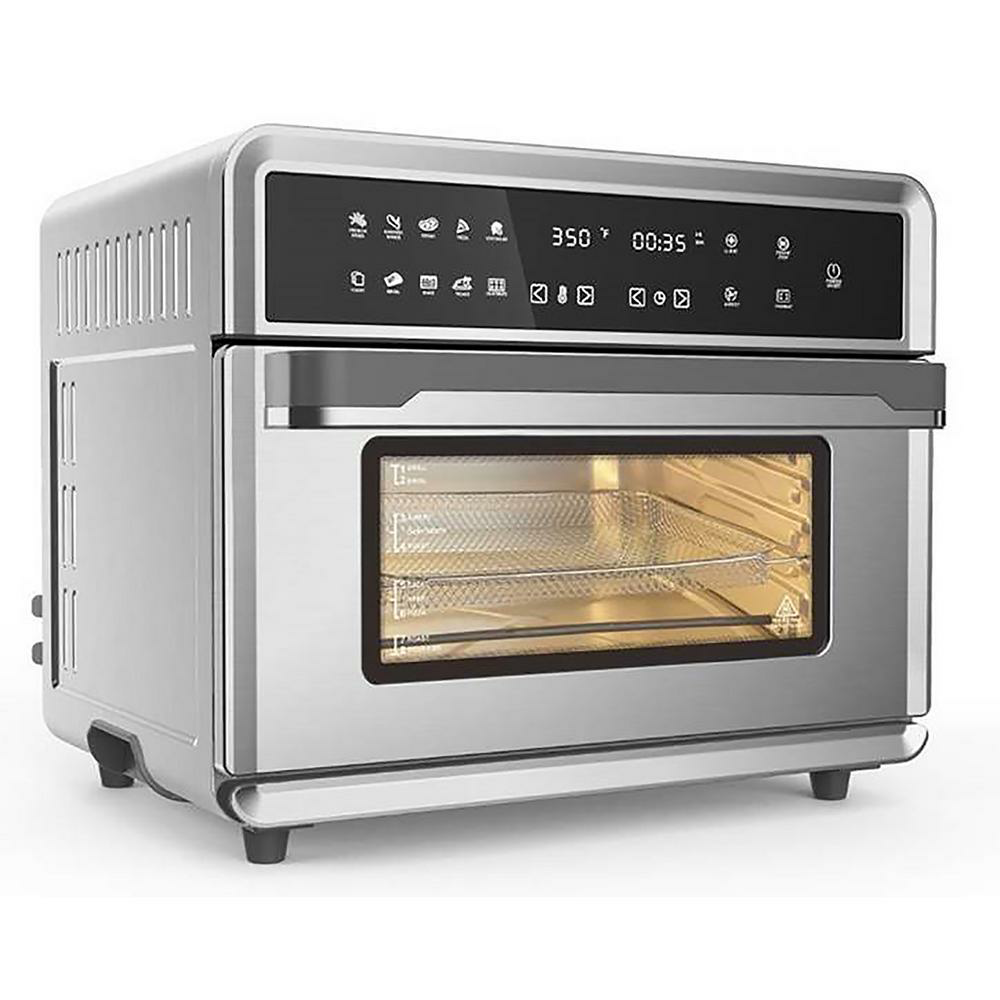 ARIA 30Qt Touchscreen Air Fryer Toaster Oven with 3 Cooking Levels, Dehydration, Accessories, & Recipe Book-ATO-898 - The Home Depot