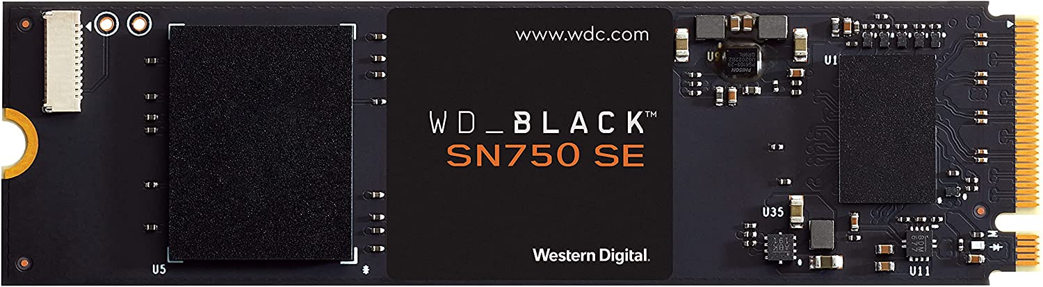 WD_BLACK 500GB SN750 SE NVMe Internal Gaming SSD Solid State Drive - Gen4 PCIe $50