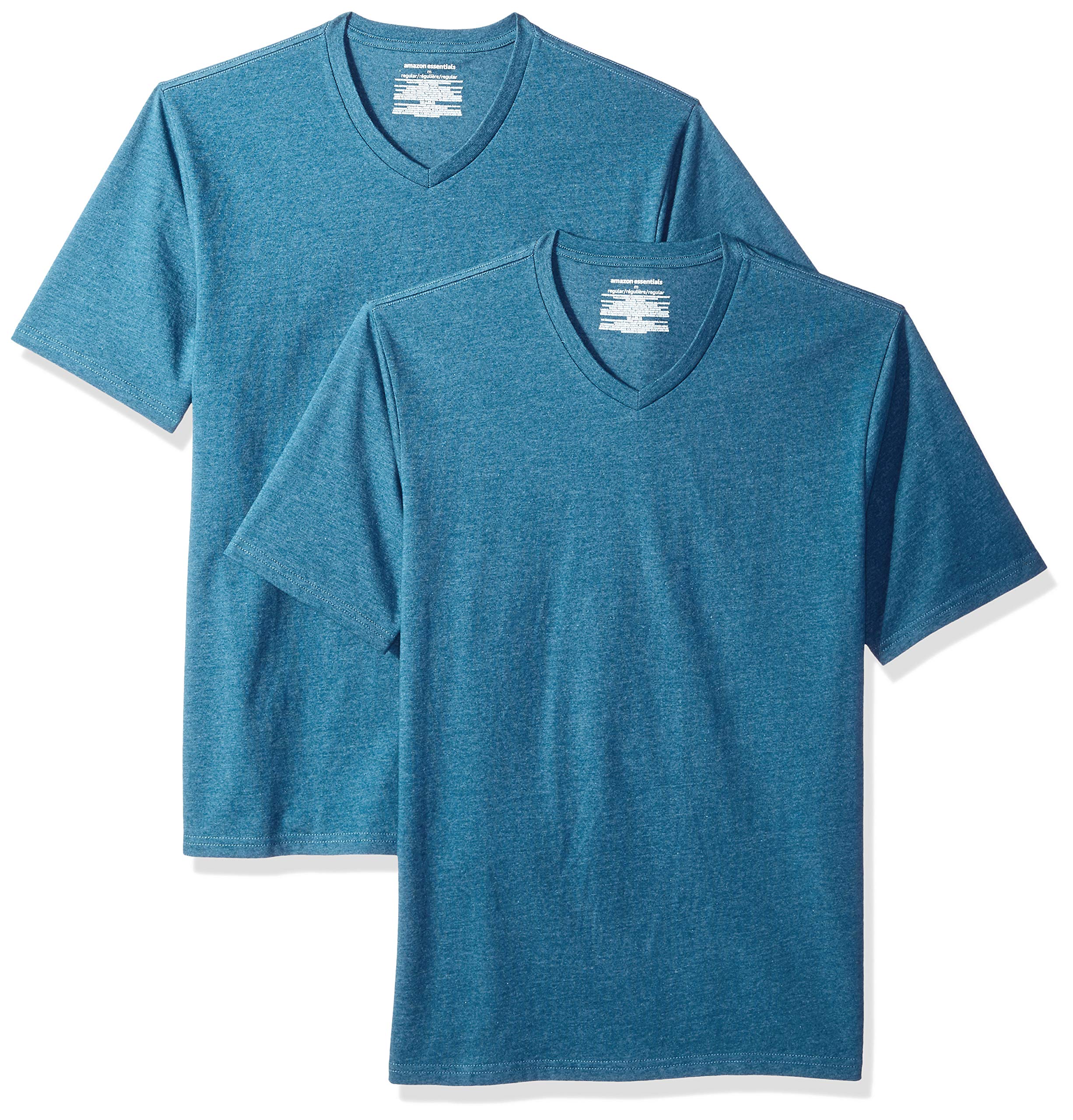 Amazon Essentials Regular-Fit Short-Sleeve V-Neck T-Shirt, Pack of 2 ...Assorted from $5.73