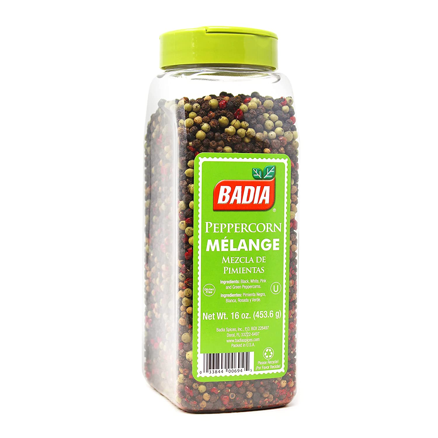 Badia Gourmet Peppercorn Blend, 16 Ounce (Pack of 6)