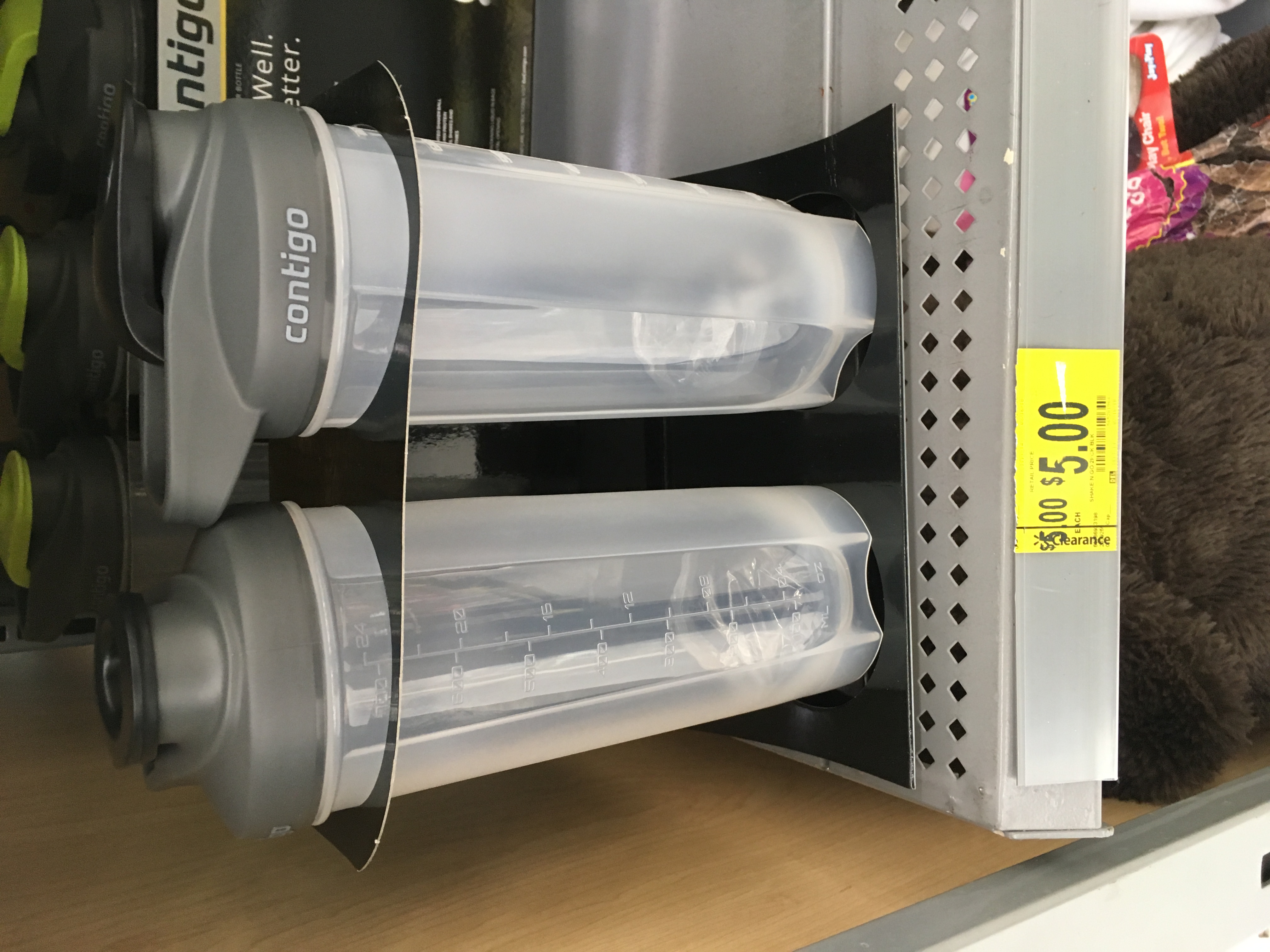 2 pack Contigo blender bottles $5@WM