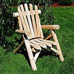 Contoured Comfort Log Lounge Chair $109.00 + fs @logfurnitureplace.com