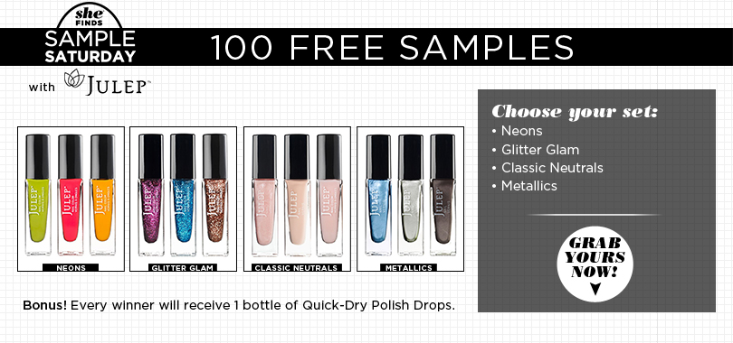 SHEfinds Julep Set Giveaway
