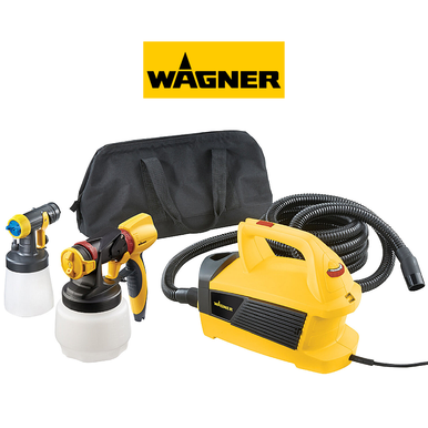 Wagner® FLEXiO 690 2-Nozzle Handheld HVLP Paint Sprayer $80 [Refurbished]