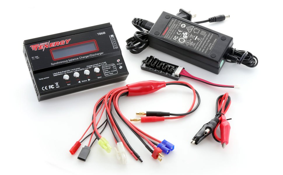 Tenergy TB6-B Balance Charger + Power Supply for $44