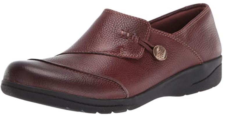 Clarks Women's Cheyn Misha Loafer Flat (Dark Tan Leather) $24.99 + Free S&H w/ Prime or orders $25+ ~ Amazon