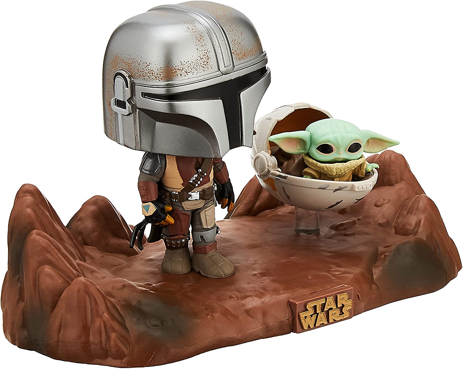 Funko Pop! Moment Star Wars: The Mandalorian and The Child Vinyl Bobblehead $11.99 + Free S&H w/ Prime or orders $25+ ~Amazon