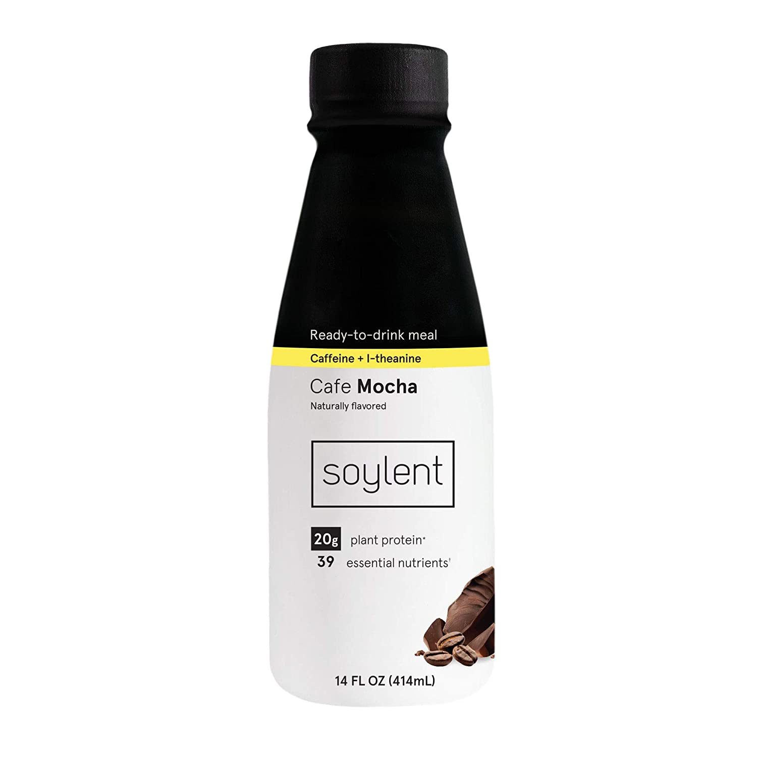 12-Pack 14-Oz Soylent Vegan Protein Meal Replacement Shakes (Cafe Mocha) $16.20 + Free S&H w/ Prime or orders $25+ ~ Amazon