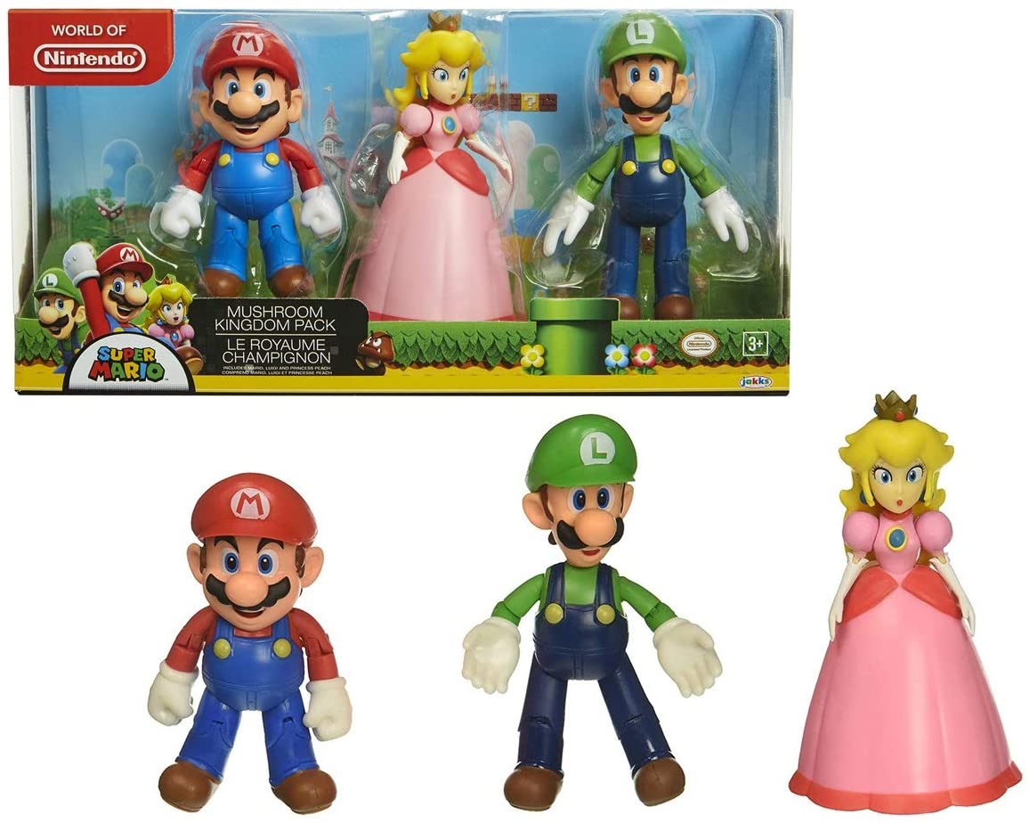 3-Pack Nintendo Super Mario Mushroom Kingdom Diorama Figures $14.24 ~ Amazon or Target