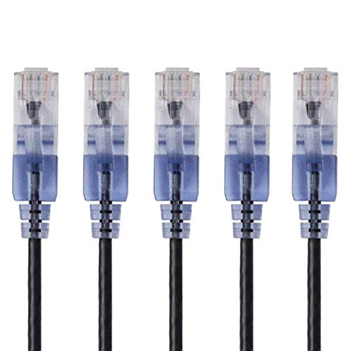 5-Pack 25' Monoprice SlimRun Series Cat6A Snagless RJ45 Ethernet Patch Cable $10.38 + Free S&H w/ Prime or orders $25+ ~ Amazon