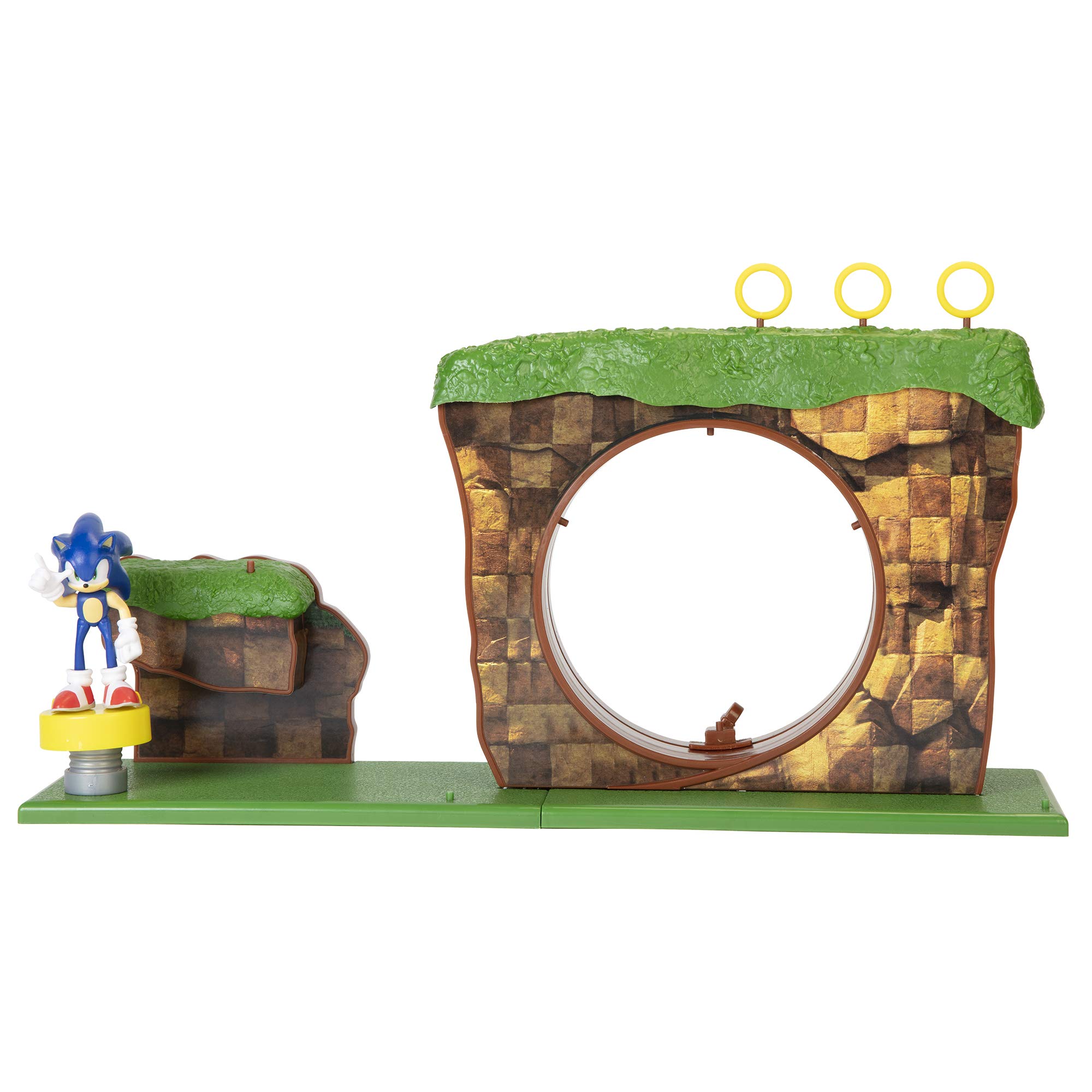 Sonic The Hedgehog Green Hill Zone Playset w/ 2.5" Sonic Action Figure $7.93 + Free Store Pickup ~ Macy's