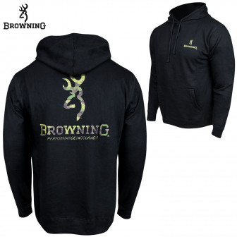 Black 2025 browning hoodie