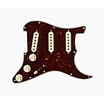 Fender Pre-Wired Stratocaster Pickguard (Hot Noiseless SSS, Tortoise Shell) $150 &amp; More + Free S&amp;H