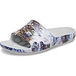 Crocs Unisex-Adult Classic Camo Slides Sandal (Atmosphere) $12.90