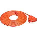 Prime Members: 25' Amazon Basics 3-Prong Indoor/Outdoor Extension Cord w/ 3 Outlets $6.25 + Free Shipping