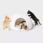 Wondershop Gingerbread Playhouse Snow Fort Cave Cat Enclosed Bed $12 + Free Store Pickup