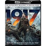 1917 (4K Ultra HD + Blu-ray + Digital HD) $8.80