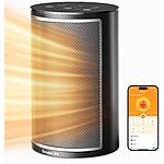 1500W Govee Smart Indoor Space Heater (Black or White) $25 + Free Shipping