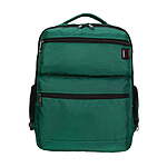 Swiss Tech Travel Backpack w/ Luggage Sleeve (Green or Blue) $12.80